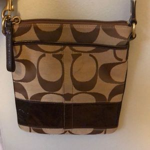 Coach cross body purse